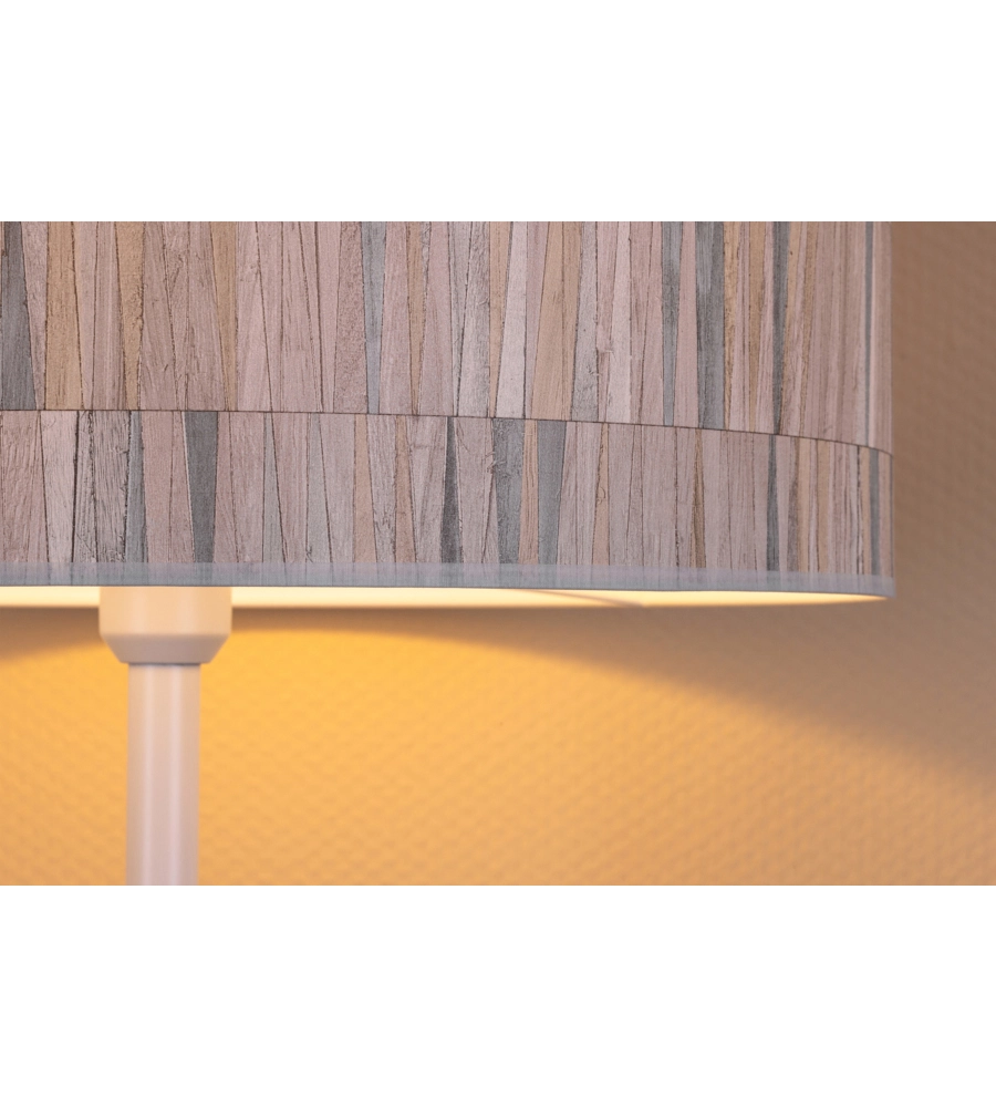 PIANTANA ONLI "LUNITA"  1 LUCE TESSUTO, E27